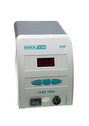 QUICK QUICK236 ESD, промышленная паяльная станция 90Вт 480С