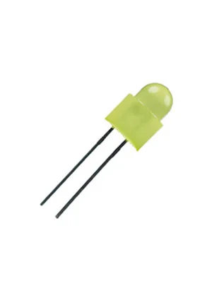 Kingbright L-453YD, светодиод желтый d=5мм 15мКд