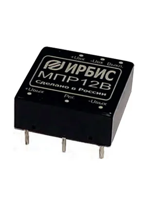 Ирбис МПР12Е, DC-DC, 12Вт, выход 24В, 0.5А, вход 24В, -40+85