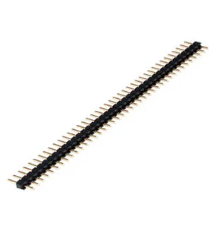 NXU PLS2-40, вилка штыревая 2.0мм 1x40 прямая (113-A-SS40G)