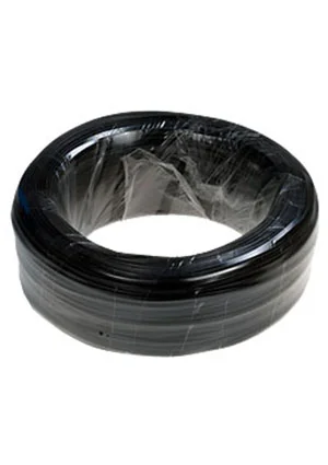 Orient 2K, 28 AWG (BLACK), кабель телефонный 2 жилы черный многожильный 7х0.12мм