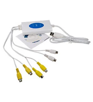 Velleman DVR4USB, видеорегистратор 4 канала видео + 2 канала аудио
