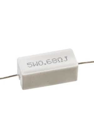 Тайвань SQP-5, 0,68ом  5% CRL-5W, резистор, цементный