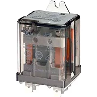 Finder 62.32.9.110.0060, реле, монтаж в розетку/навесной, 2CO 16A; 110В DC;  диод + LED
