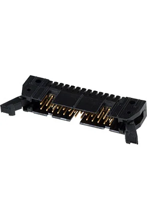 TE Connectivity 5499910-6, AMP-Latch-26 вилка на плату прям.2.54мм с защелкой