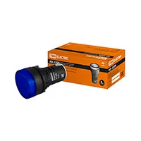 TDM electric SQ0702-0005, AD-22DS лампа светодиодная синяя d22мм 230В