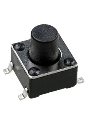 Switronic IT-1102WB8-160G-G, кнопка тактовая 6х6 SMD h=7мм