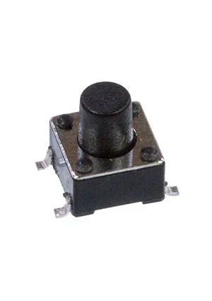 Gangyuan KAN0642-0701B GP, (россыпь) тактовая кнопка SMD 6х6 h=7мм (=IT-1102WB8-160G-G) = KAN0642-0701B010-42