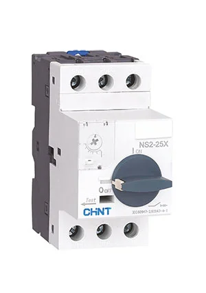 CHINT 495181, Авт. выкл. защиты двигателя NS2-25X 1-1.6A с поворотной ручкой