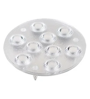Turlens 9B45DF, Блок линз для св.диод."Emitter" пайка, микролинза"30"  95mm