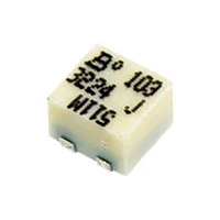 Bourns 3224J-1-153E, 15 кОм подстроечный резистор 11 оборотов