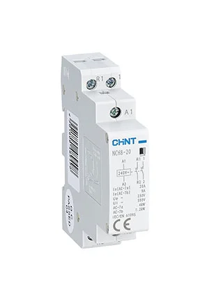 CHINT 256054, Контактор модульный NCH8-20/20 20A 2НО AC220/230В, 50Гц