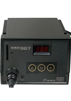 QUICK QUICK967 ESD, промышленная паяльная станция 60Вт 24В 200-480C