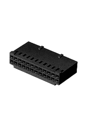 TE Connectivity 280369, Разъем, позиций 44, шаг 2.54мм, черный, Crimp ST Cable Mount