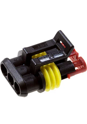 LHE 215000310169,  аналог 282087-1 SUPERSEAL1.5, корпус розетки 3 контакта