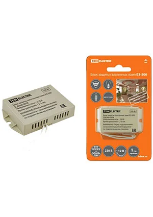 TDM Electric SQ0360-0006, Блок защиты галогенных ламп 25-150 Вт БЗ-150
