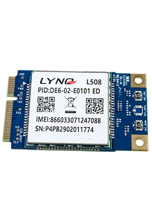 Mobiletek L508ED (PCIE), LTE-модуль сотовой связи 2G/3G/4G, CAT4, RTOS, 30*30мм, -40 +85С