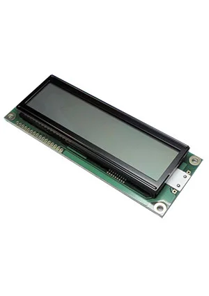 WINSTAR WH1602L1-YGH-CT#, ЖКИ знакосинтезирующий 16x2, STN серый, подсветка ЖЗ, 122х44, вид. 99х24, 5В