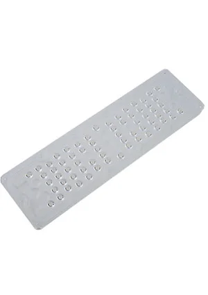 Sunlumin S01.01.01.060_SS-236X70-64-60, линза 236х70мм, 64 LED, 60 град, для 3030, IP66, PC, матовая, с уплот