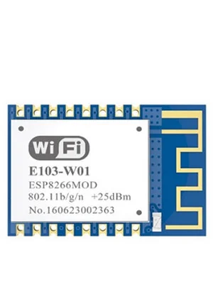 EBYTE E103-W01, модуль WiFi, ESP8266EX, 2.4GHz, UART, 0.1 км