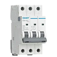 CHINT 320723, Авт. выкл. NB8-40J 3P 20А 6кА х-ка C