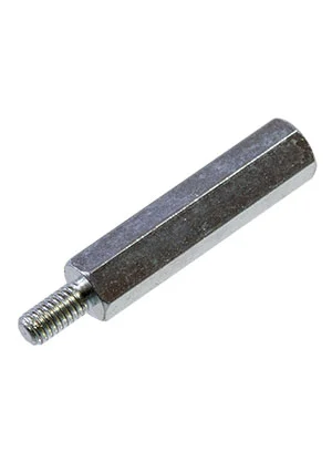 KLS L-KLS8-DBL-M4-E7.0-L30+8.0-Fe-B, стойка шестигранная сталь оцинкованная М4 30мм