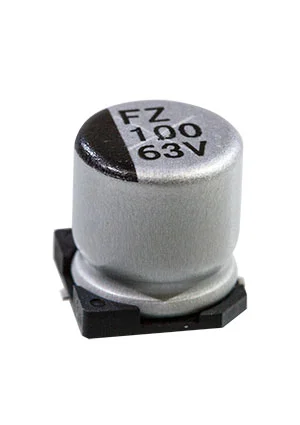 Kingtronics GKTVF1JM101100105TR, ЧИП электролитический конденсатор 100мкф 63В 105гр 10x10.5 2000ч=EEEFK1J101P