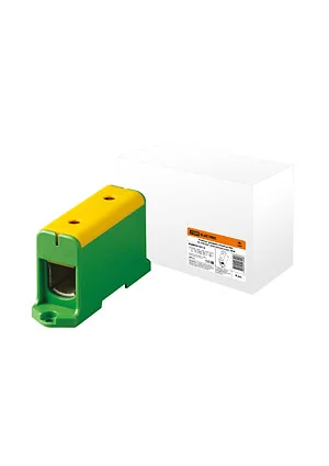 TDM Electric SQ0833-0012, Клемма вводная силовая КВС 35-240 кв.мм. желтая/зеленая