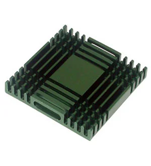 CIXI KG-370, радиатор алюминиевый  37.5x37.5x5.7