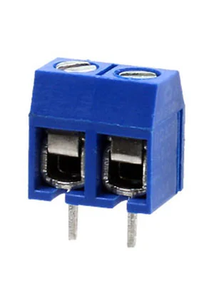NXU XY306-2P-5.0, клеммник винтовой 2 контакта 5мм (DG306-5.0-02P,306-021-12)