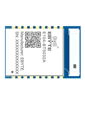 EBYTE E104-BT5032A, Модуль BLE5.0, nRF52832, 2.4GHz, UART, 0.06 км