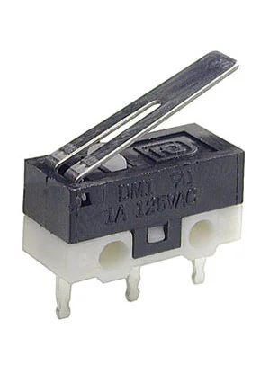 Switronic DM1-01P-30G-G, микропереключатель с лапкой 125В 1A