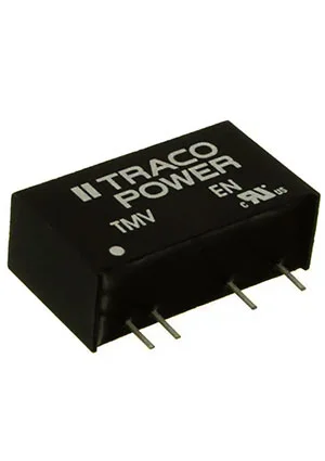 Traco TMV0505EN, DC/DC преобразователь 4,5-5,5В 5,0В 0,2А на плату SIP7