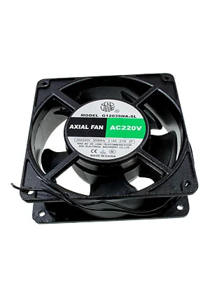 JIULONG MOTOR G12038HA2SL-5P, вентилятор 220В провода 120х120х38мм 5лопастей подшипник скольжения