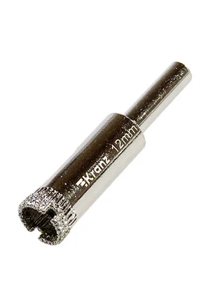 Kranz KR-92-0004, Сверло алмазное 12 мм по керамограниту, керамике и стеклу