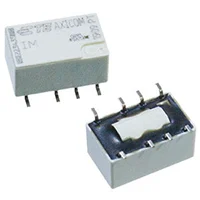 TE Connectivity 2-1462037-3, IM06GR, 2 переключ. 12VDC, 2А/250VAC DPDT SMD на плату