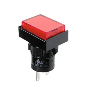 DECA D16PLT1-000KR, индикатор светодиодный красный 24В
