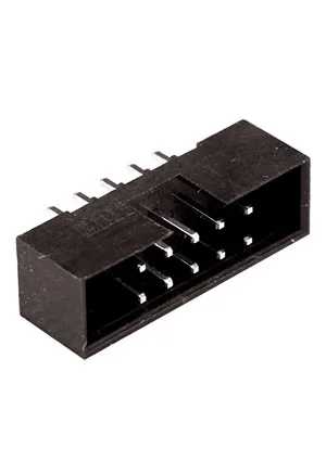 CONNFLY DS1014-10SF1B-1, вилка на плату прямая 10 контактов 2мм BH2-10 IDC2-10MS
