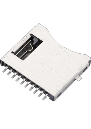 Китай Micro SD-05, держатель SIM карты, 5В 11,1*12,1*1,7мм