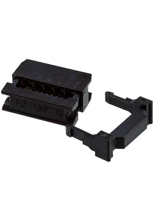 KLS IDC-10F, гнездо на шлейф шаг 2.54мм (L-KLS1-204-10-B)