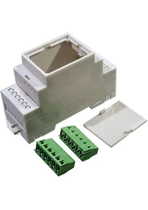 SZOMK AK-DR-102A, Корпус пластиковый  на DIN-рейку  36.3*90.2*57.5, клеммный блок (альтернатива D2MG Gaint