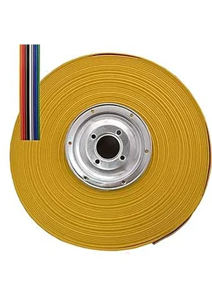 RUICHI RCA-10 color, Кабель ленточный 10-проводныйI, шаг 1,27 мм, жила CU, изоляция PVC, цветмультиколор