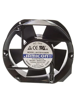 JAMICON JA1751H2B0N-T, вентилятор 220В клеммы 172х150х51мм подшипник качения )