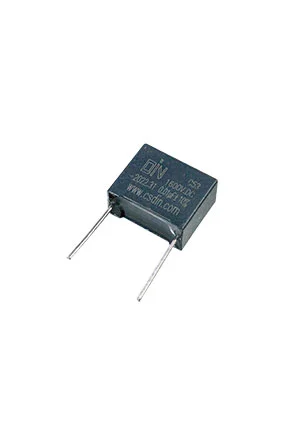 DIN C531032KEDK3H3AA00, конденсатор пленочный 0.01мкФ 1600В dc 10% Р=15 18х14.5х8.5 аналог B32652A1103J0