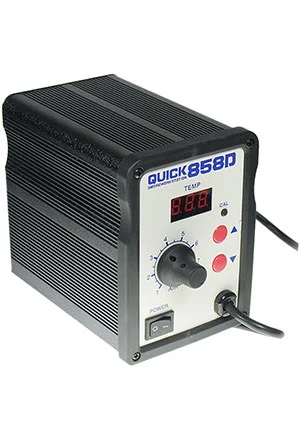 QUICK QUICK858D ESD, промышленная паяльная станция термовоздушная 700Вт  (фен паяльный)