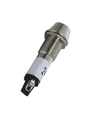 DAIER XD8-1-Y-03VDC, светодиод с держателем желтый 3В 8мм