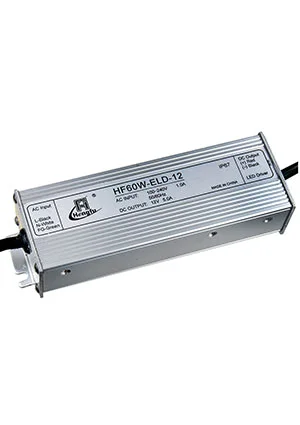 HENGFU HF60W-ELD-12, источник питания AC-DC 12В, 60Вт 175х63х42мм IP67