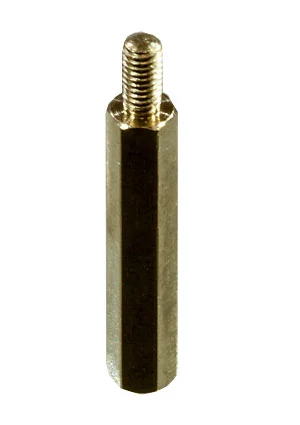 KLS PCHSN-25, стойка для печатной платы латунная М3 шестигранная (L-KLS8-DBL-M3-E4.7-L25)
