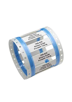 TE Connectivity TMS-SCE-1/4-2.0-4, маркировочные наклейки 3906690001,  1-1192933-4, 3:1, желтый