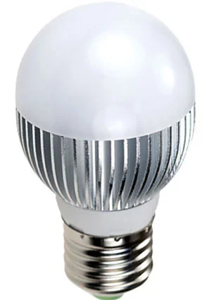 ARL ECO  A5-3X1WB WARM WHITI, светодиодная лампа 3Вт,цоколь E27, 50мм